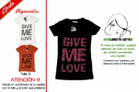 CAMISETA GIVE ME LOVE